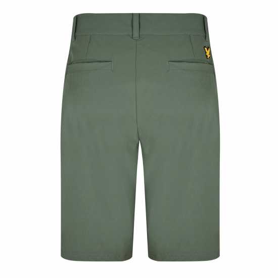 Lyle And Scott Golf Technical Shorts Кактус зелено Голф пълна разпродажба