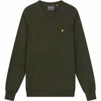 Lyle And Scott Golf V Neck Jumper Кактус зелено 