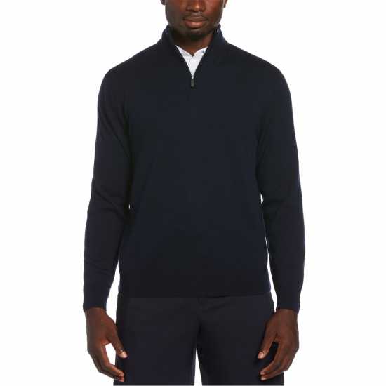 Callaway Мъжка Риза Half Zip Sweatshirt Mens Тъмно морско синьо Мъжки пуловери и жилетки