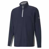 Puma Мъжко Горнище С Цип Gamer Zip Top Mens Navy Blazer Мъжки пуловери и жилетки