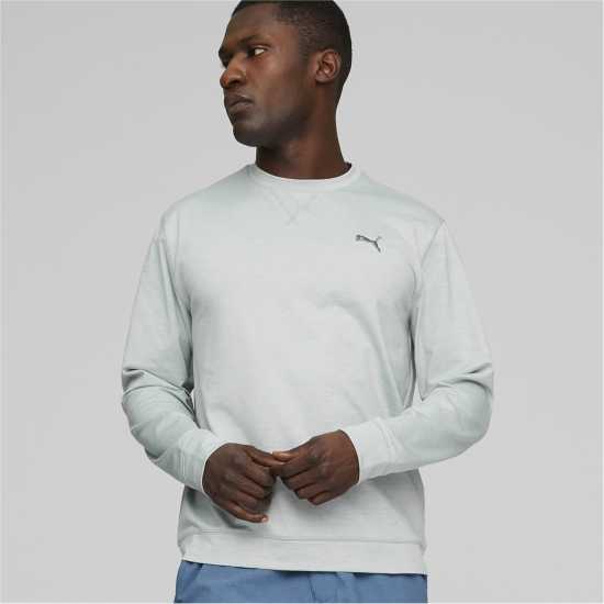 Puma Cloudspun Crewneck Mens Високо построение Мъжки пуловери и жилетки