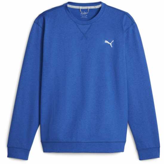 Puma Cloudspun Crewneck Mens Blue Heather Мъжки пуловери и жилетки