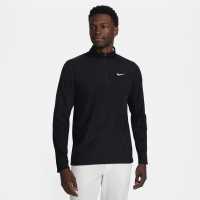 Nike Tour Men's Dri-FIT ADV 1/2-Zip Golf Top Черно/Бяло Голф облекло