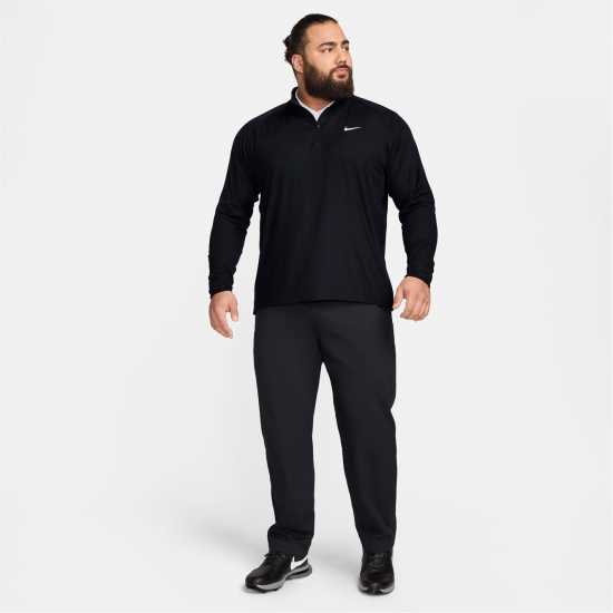 Nike Tour Men's Dri-FIT ADV 1/2-Zip Golf Top Черно/Бяло Голф облекло