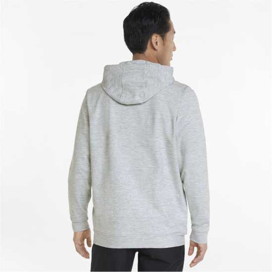 Puma Cloudspun Progress Hoodie Mens Сиво пухкаво Мъжки пуловери и жилетки