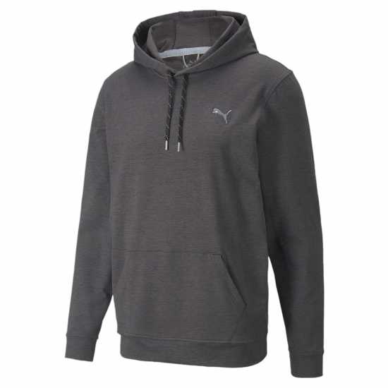 Puma Cloudspun Progress Hoodie Mens Черно Пума Голф облекло