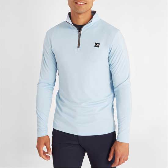 Calvin Klein Golf G Westgate Hz Sn43 Синьо Мъжки пуловери и жилетки