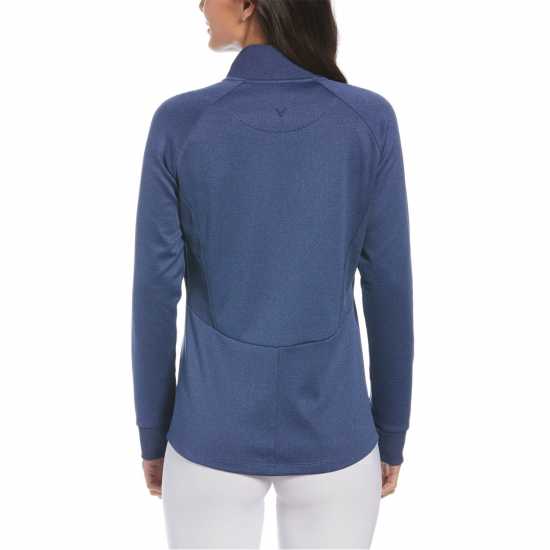 Callaway Дамско Яке Mid Layer Fleece Jacket Womens Настроена хизер Дрехи за голф