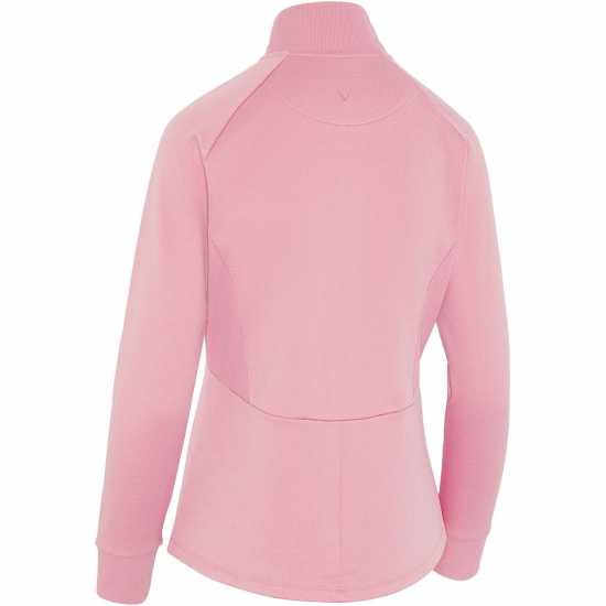 Callaway Дамско Яке Mid Layer Fleece Jacket Womens Pink Nectar Htr Дрехи за голф