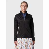 Callaway Дамско Яке Mid Layer Fleece Jacket Womens Caviar Голф облекло