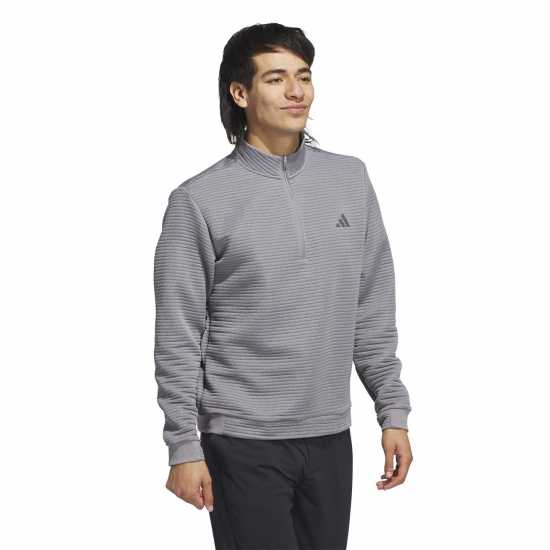 Adidas Ut365 Q Zip Sn44 Сиво Три/Бяло 