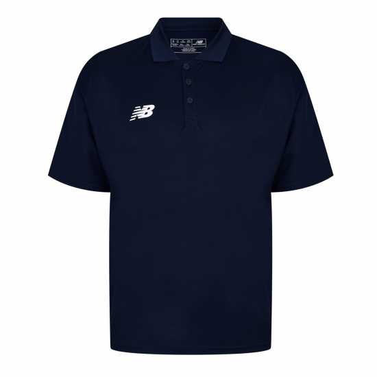 Блуза С Яка New Balance Polo Shirt Sn99 Морска синьо Атлетика