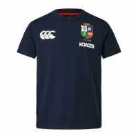 Canterbury British And Irish Lions 2024 Cotton T-Shirt Juniors