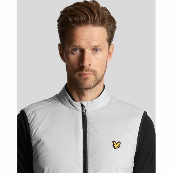 Lyle And Scott Голф Елече Lyle Golf Gilet Sn99 Камък 