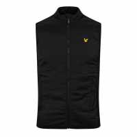 Lyle And Scott Голф Елече Lyle Golf Gilet Sn99 Истинско черно 