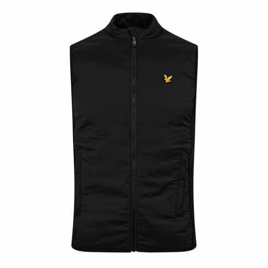 Lyle And Scott Голф Елече Lyle Golf Gilet Sn99 Истинско черно 