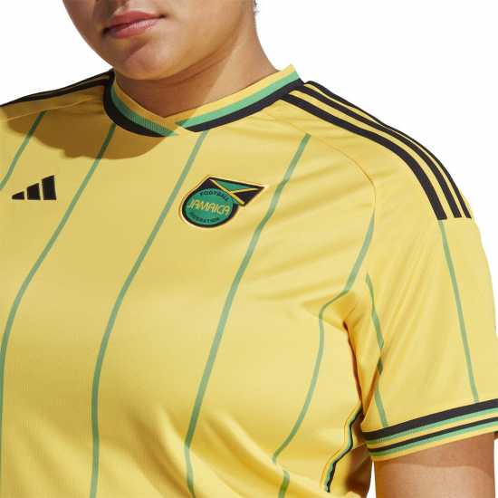 Adidas Jamaica Home Football Shirt 2023 Womens  Дамско облекло плюс размер