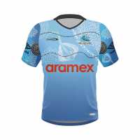 Мъжка Риза Classic Sportswear Cronulla Sharks 2024 Indigenous Training T-Shirt Mens