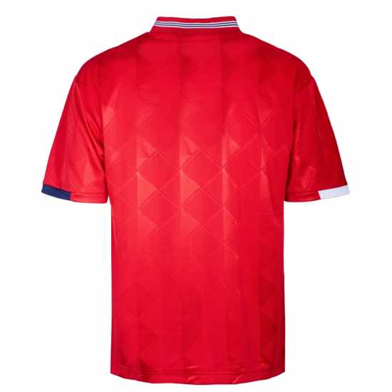 Score Draw England Away Shirt 1989 Adults  Мъжко облекло за едри хора