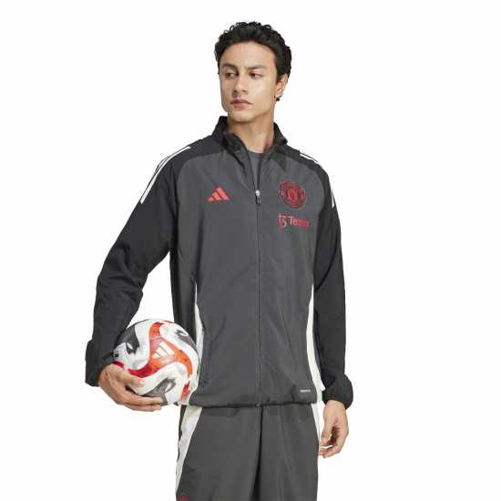 Adidas Manchester United European Tiro 24 Presentation Jacket Adults  Футболни екипи за бягане