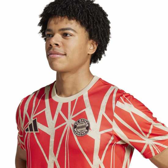 Adidas Fc Bayern Munich Pre-Match Shirt 2024 2025 Adults  Мъжко облекло за едри хора