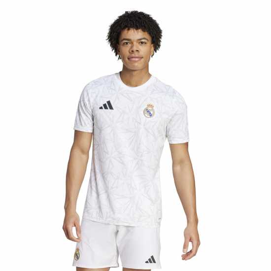 Adidas Real Madrid Pre Match Shirt 2024 2025 Adults  Мъжки ризи