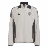 Adidas Детско Спортно Горнище Real Madrid Tiro 24 Presentation Track Top Juniors  Футболни тренировъчни якета