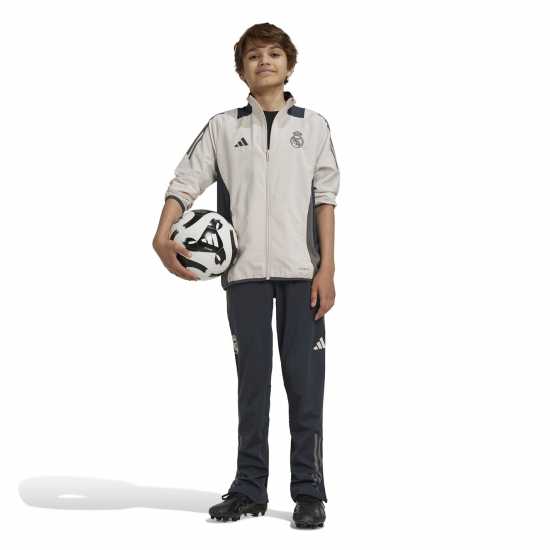 Adidas Детско Спортно Горнище Real Madrid Tiro 24 Presentation Track Top Juniors  Футболни тренировъчни якета