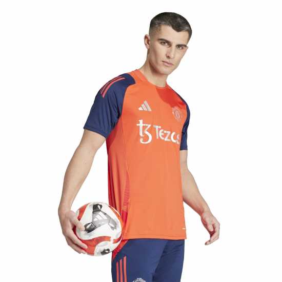 Adidas Manchester United Training Shirt 2024 2025 Adults  Мъжки ризи