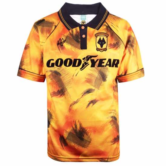 Score Draw Wolverhampton Wanderers '92 Home Shirt Adults  Мъжко облекло за едри хора