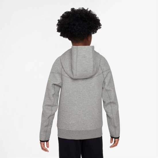 Nike Barcelona Tech Fleece Full-Zip Hoodie 2024 2025 Juniors  Футболни екипи за бягане