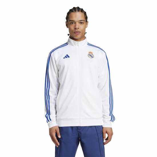 Adidas Real Madrid Dna Tracksuit Top 2024 2025 Adults  Футболни тренировъчни якета