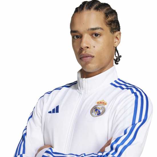 Adidas Real Madrid Dna Tracksuit Top 2024 2025 Adults  Футболни тренировъчни якета