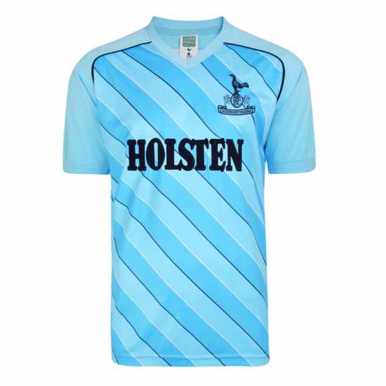 Score Draw Tottenham Hotspur Away Shirt 1985 1986  Мъжко облекло за едри хора