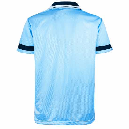 Домакинска Футболна Фланелка Score Draw Manchester City Fc Home Shirt 1994 1995 Adults  Футболни тренировъчни горнища