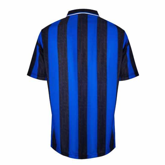 Домакинска Футболна Фланелка Score Draw Internazionale Home Shirt 1996 Adults  Футболни тренировъчни горнища