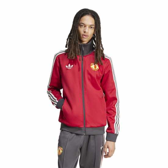 Спортно Горнище Adidas Originals Manchester United Beckenbauer Track Top Adults  Футболни екипи за бягане