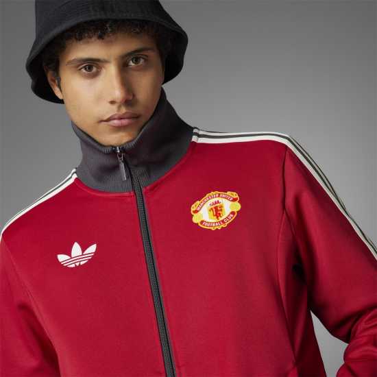 Спортно Горнище Adidas Originals Manchester United Beckenbauer Track Top Adults  Футболни екипи за бягане