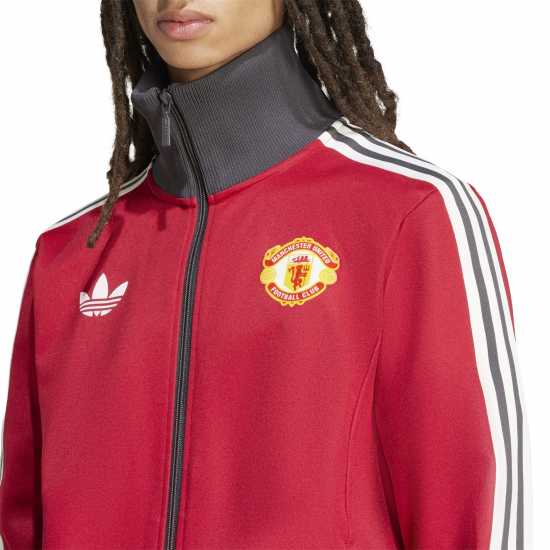 Спортно Горнище Adidas Originals Manchester United Beckenbauer Track Top Adults  Футболни екипи за бягане