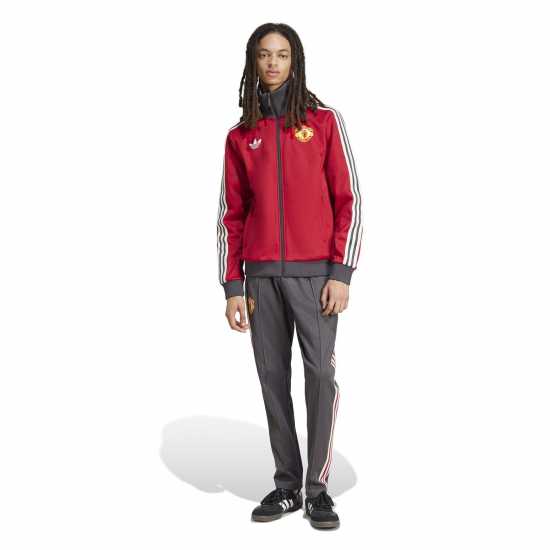 Спортно Горнище Adidas Originals Manchester United Beckenbauer Track Top Adults  Футболни екипи за бягане