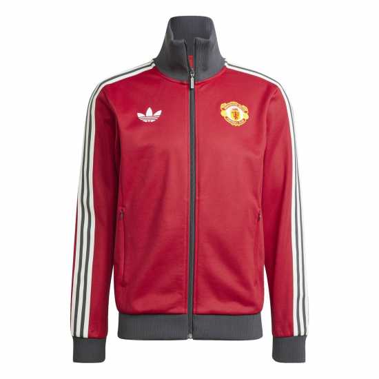 Спортно Горнище Adidas Originals Manchester United Beckenbauer Track Top Adults  Футболни екипи за бягане