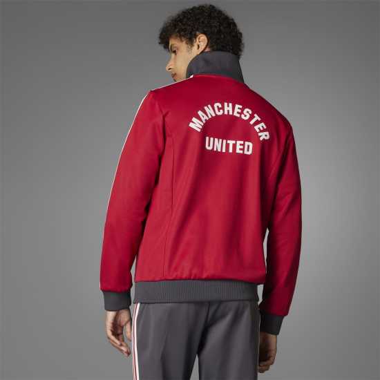 Спортно Горнище Adidas Originals Manchester United Beckenbauer Track Top Adults  Футболни екипи за бягане