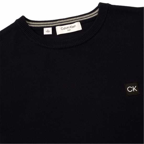 Calvin Klein Golf G Lw Crw Swtr Sn99 Морска синьо Мъжки пуловери и жилетки