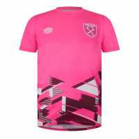 Umbro West Ham United Warm Up Top 2023 2024 Adults  Мъжко облекло за едри хора