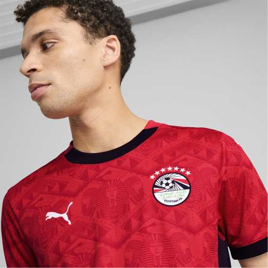 Puma Домакинска Футболна Фланелка Egypt Home Shirt 2025 Adults  