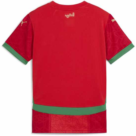 Puma Домакинска Футболна Фланелка Morocco Home Shirt 2025 Juniors  