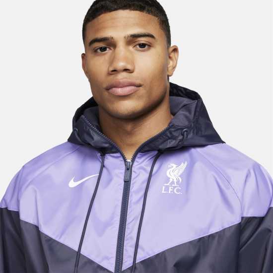 Nike Мъжки Анорак Lfc Mnsw Spe Wvnlndwr Hd Jkt Anorak Mens Космическо лилаво Мъжки грейки