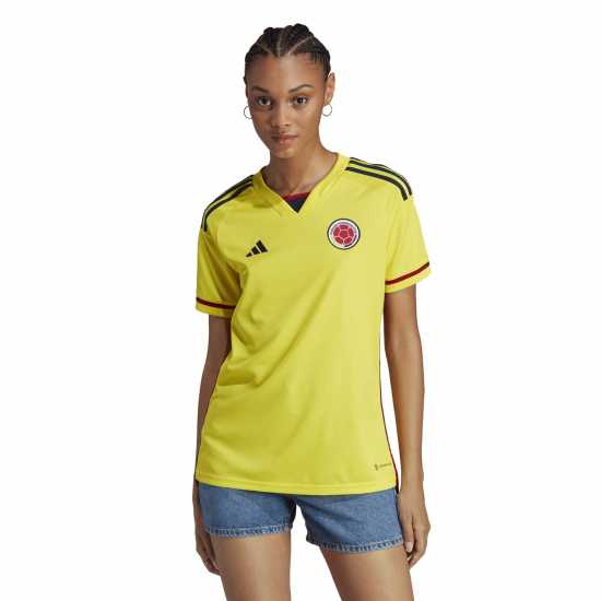 Adidas Colombia Football Shirt 2022 Womens  