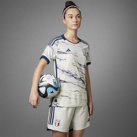 Adidas Домакинска Футболна Фланелка Italy Authentic Home Shirt 2023 Womens  