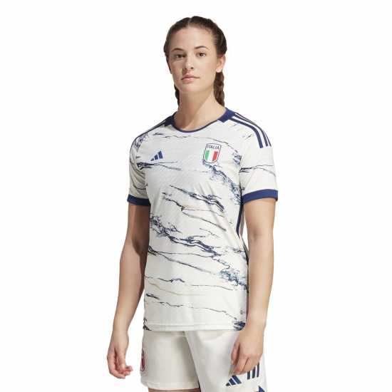 Adidas Домакинска Футболна Фланелка Italy Authentic Home Shirt 2023 Womens  